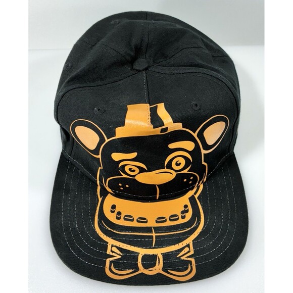Five Nights At Freddy's Scott Cawthon Youth Black Snapback Hat 2018 - Picture 2 of 9